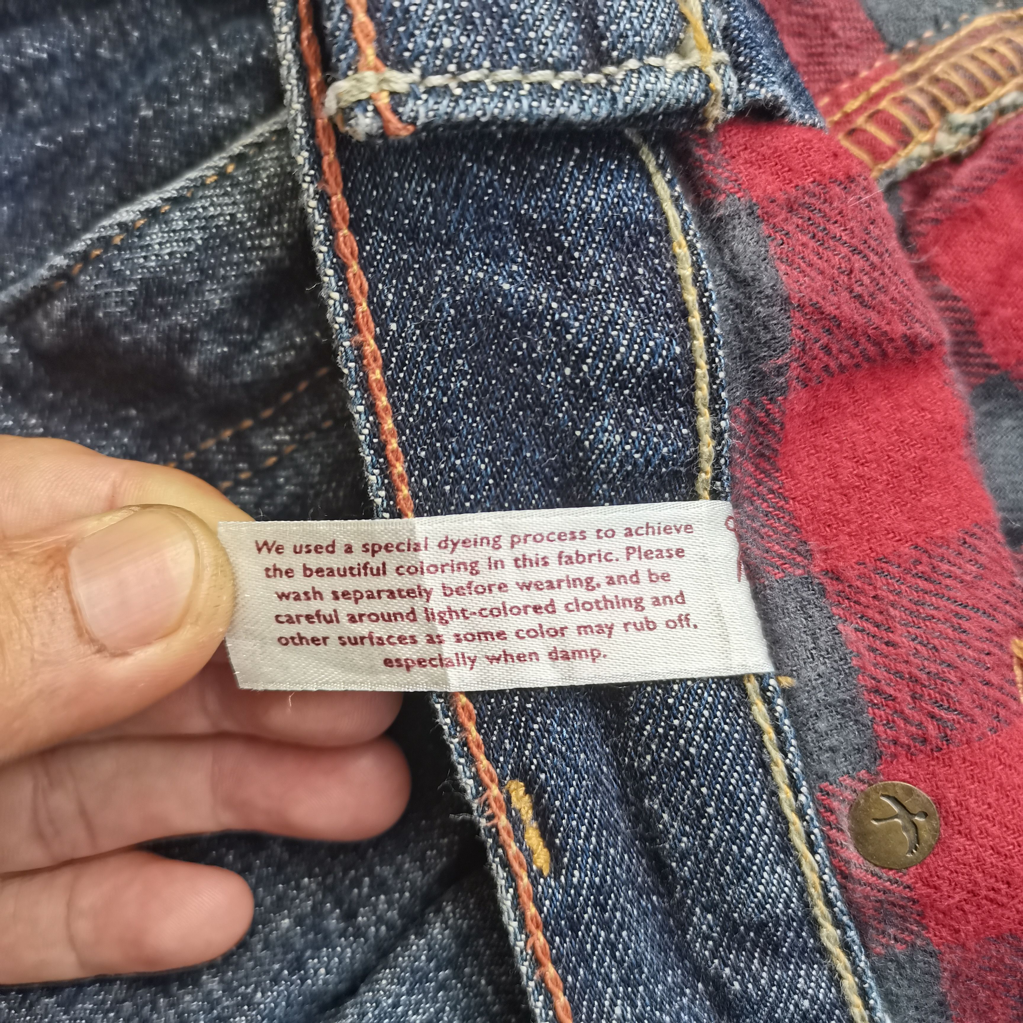 Eddie Bauer × Japanese Brand × Vintage Archive🔥EDDY BOUER Big Size Denim Pants Size US 38 / EU 54 - 9 Thumbnail