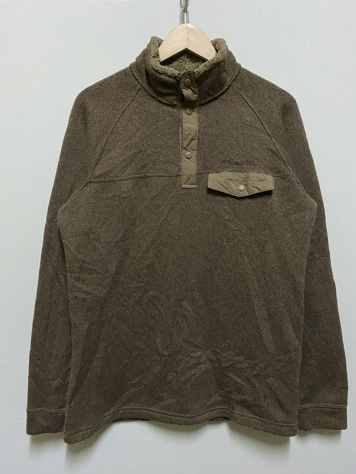 Columbia × Japanese Brand Columbia Pullover Sweatshirt Fleece Size US M / EU 48-50 / 2 - 1 Thumbnail