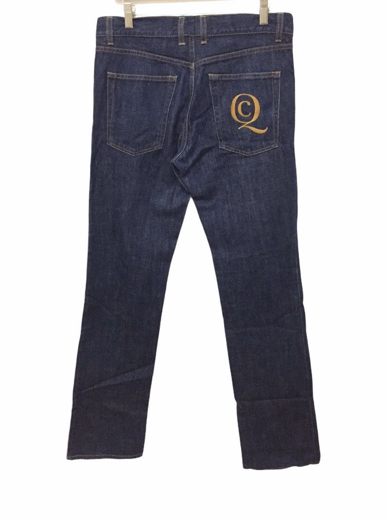 Alexander McQueen Embroidered logo leather coin pocket denim Size US 32 / EU 48 - 1 Thumbnail