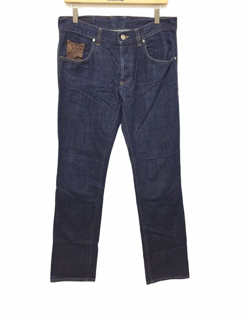 Alexander McQueen Embroidered logo leather coin pocket denim Size US 32 / EU 48 - 5 Thumbnail