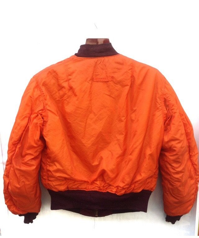 Alpha Industries Perfect Condition Vintage Alpha Industries Flight Jacket g5 Size US L / EU 52-54 / 3 - 13 Thumbnail