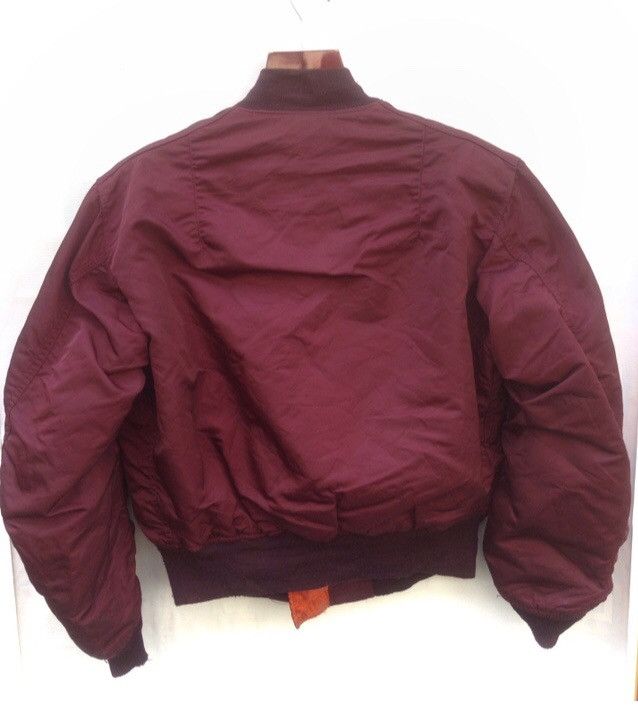 Alpha Industries Perfect Condition Vintage Alpha Industries Flight Jacket g5 Size US L / EU 52-54 / 3 - 5 Thumbnail