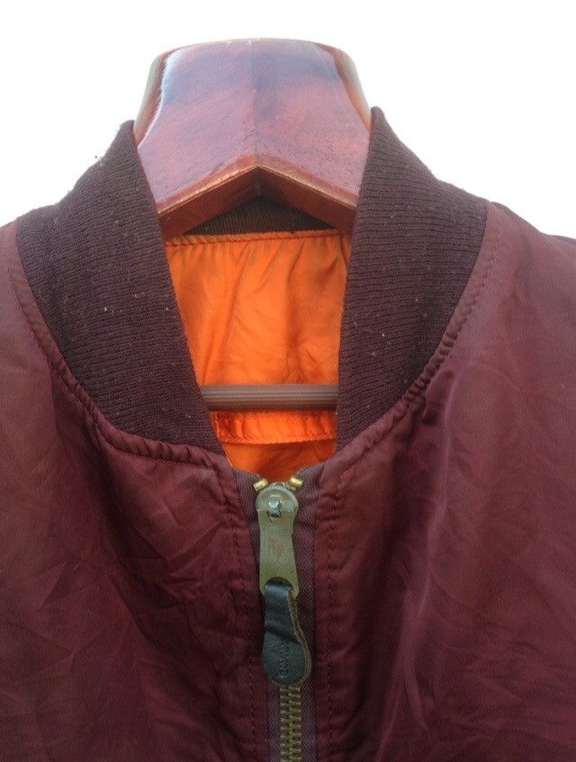 Alpha Industries Perfect Condition Vintage Alpha Industries Flight Jacket g5 Size US L / EU 52-54 / 3 - 4 Thumbnail
