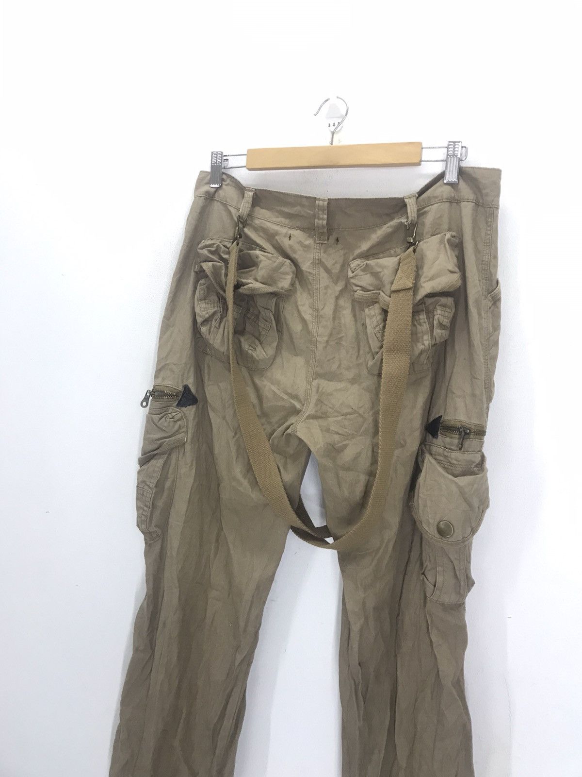 Japanese Brand × Seditionaries Clone Dev Cargo multipocket drawstring pants Size US 34 / EU 50 - 9 Thumbnail