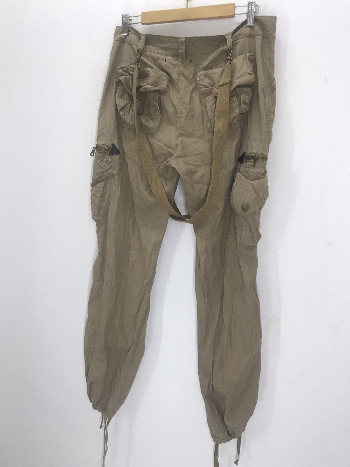 Japanese Brand × Seditionaries Clone Dev Cargo multipocket drawstring pants Size US 34 / EU 50 - 8 Thumbnail
