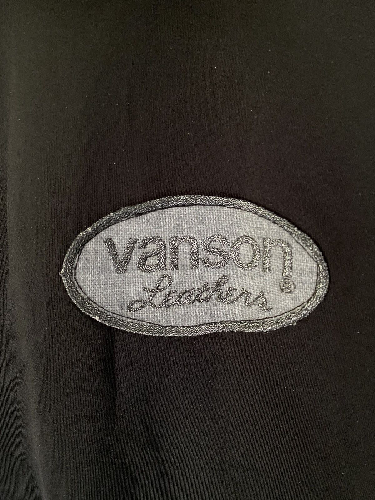 Vanson Leathers Vanson Leather iconic skull embroidered track jacket Size US L / EU 52-54 / 3 - 7 Thumbnail