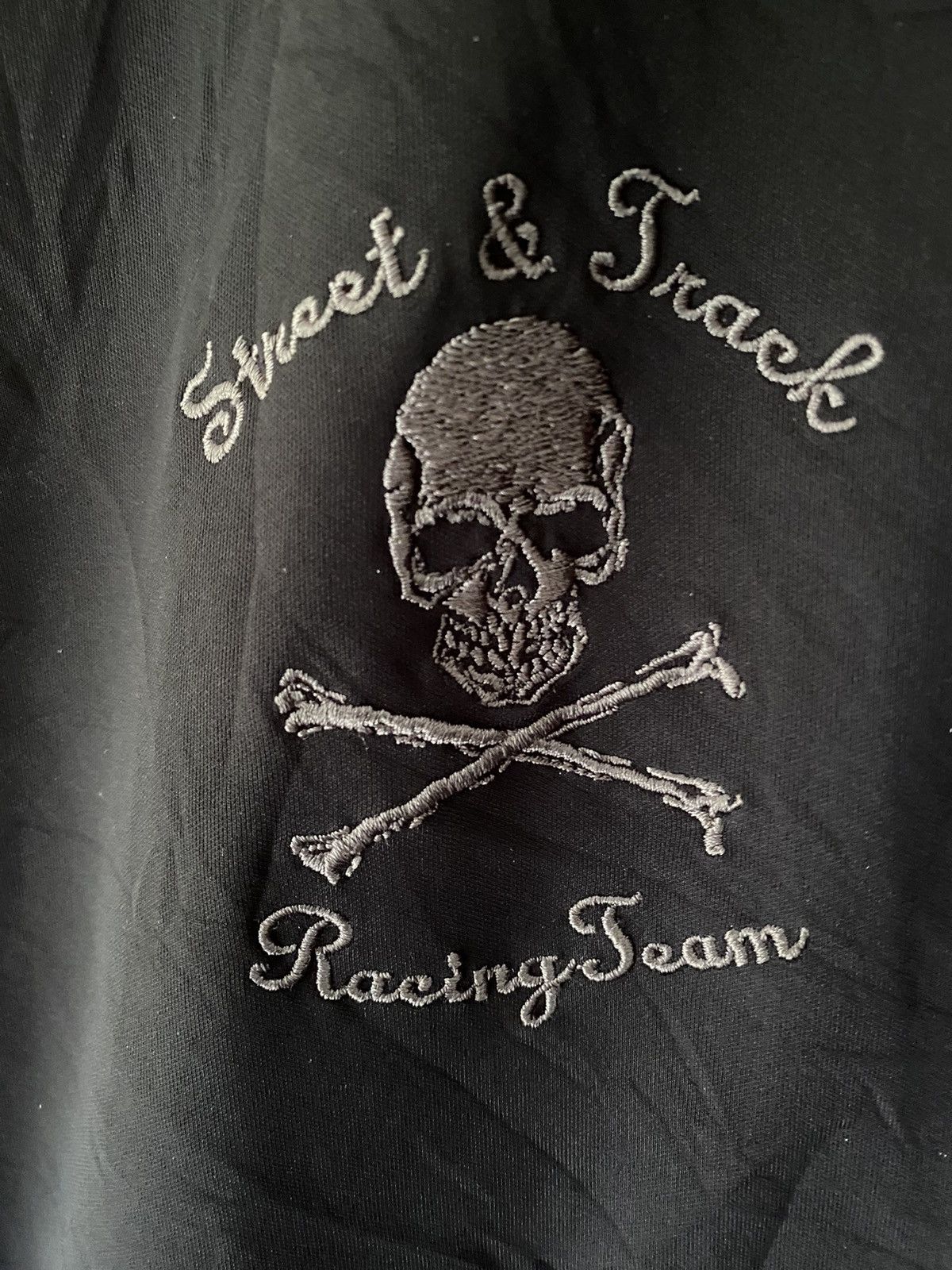 Vanson Leathers Vanson Leather iconic skull embroidered track jacket Size US L / EU 52-54 / 3 - 8 Thumbnail