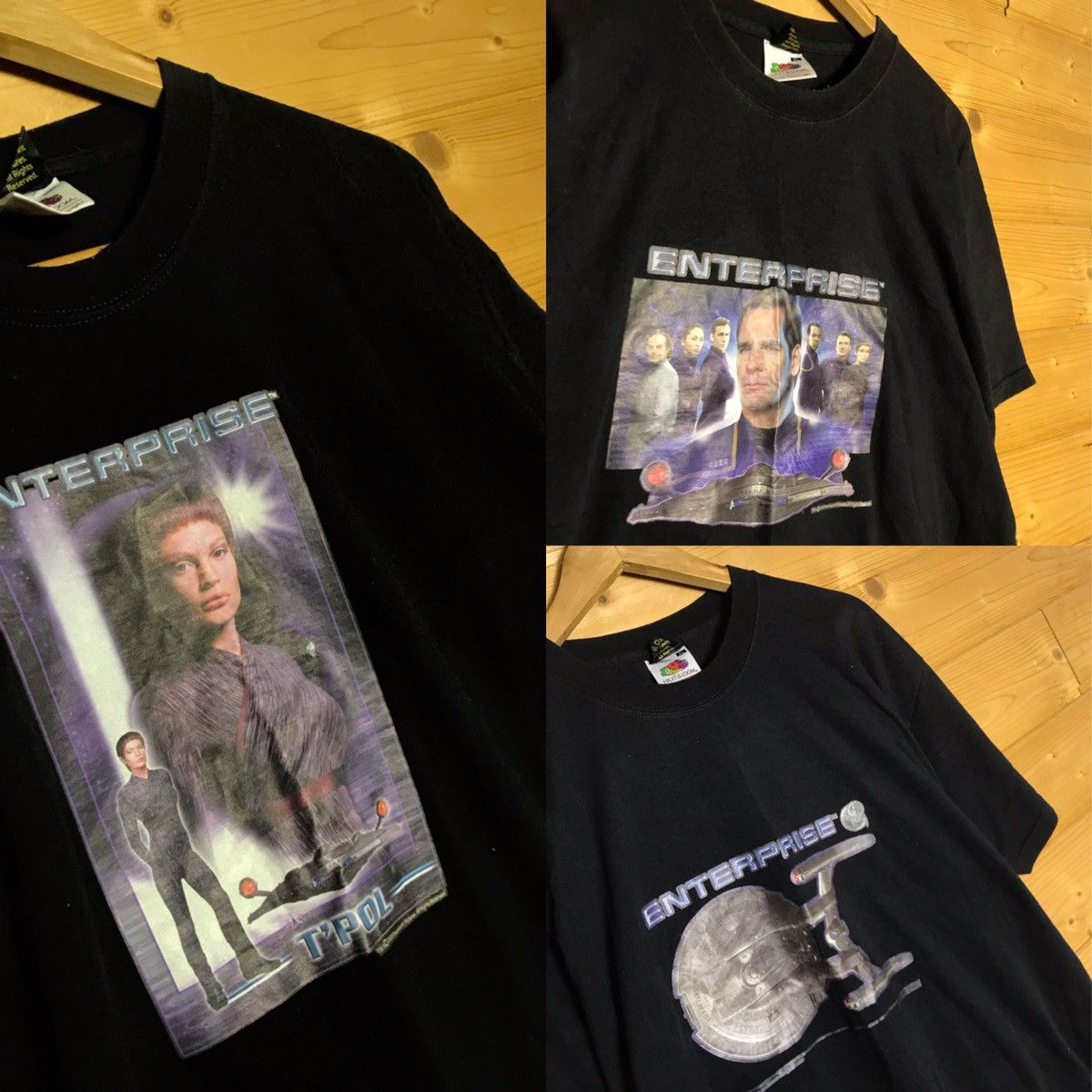 Vintage 2003 Vintage Star Trek collection t-shirt X 3 Size US XL / EU 56 / 4 - 1 Thumbnail