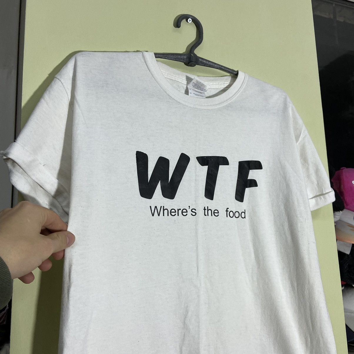 Vintage Vintage Y2K Graphic Tee WTF Humor Print Streetwear Tapered M Size US M / EU 48-50 / 2 - 5 Thumbnail