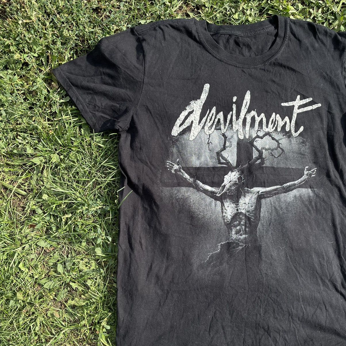 Vintage Vintage Y2K God Devilment Death Skulls Band M Size US M / EU 48-50 / 2 - 2 Thumbnail