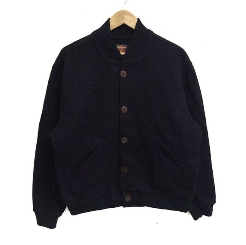VINTAGE HELLO HELLO SAN FRANCISCO WOOL BOMBER JACKET