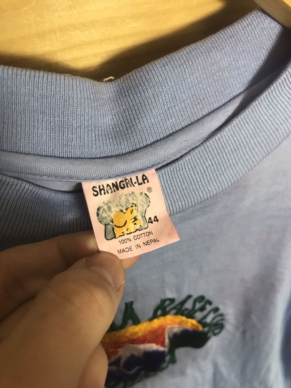 Vintage Rare Vintage Nepal Pokhara X2 single stitch t-shirt Size US L / EU 52-54 / 3 - 8 Thumbnail