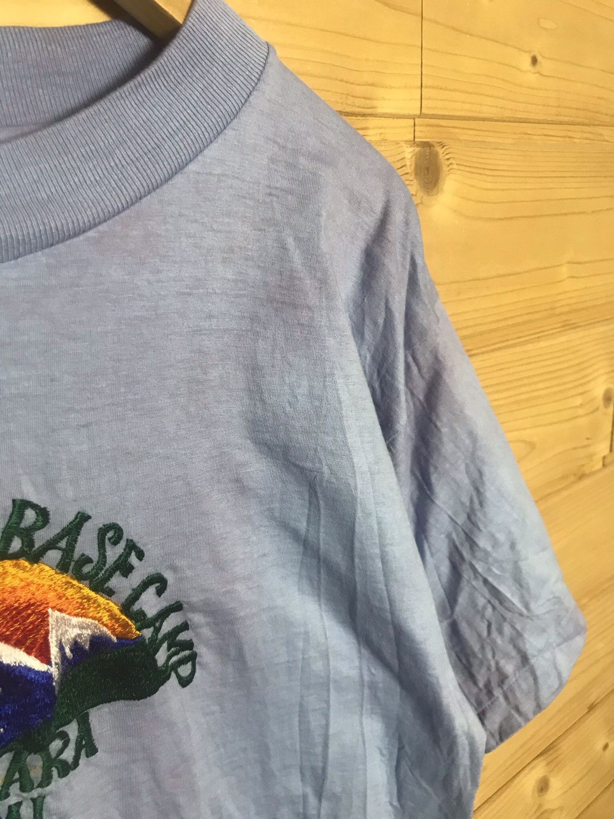 Vintage Rare Vintage Nepal Pokhara X2 single stitch t-shirt Size US L / EU 52-54 / 3 - 5 Thumbnail