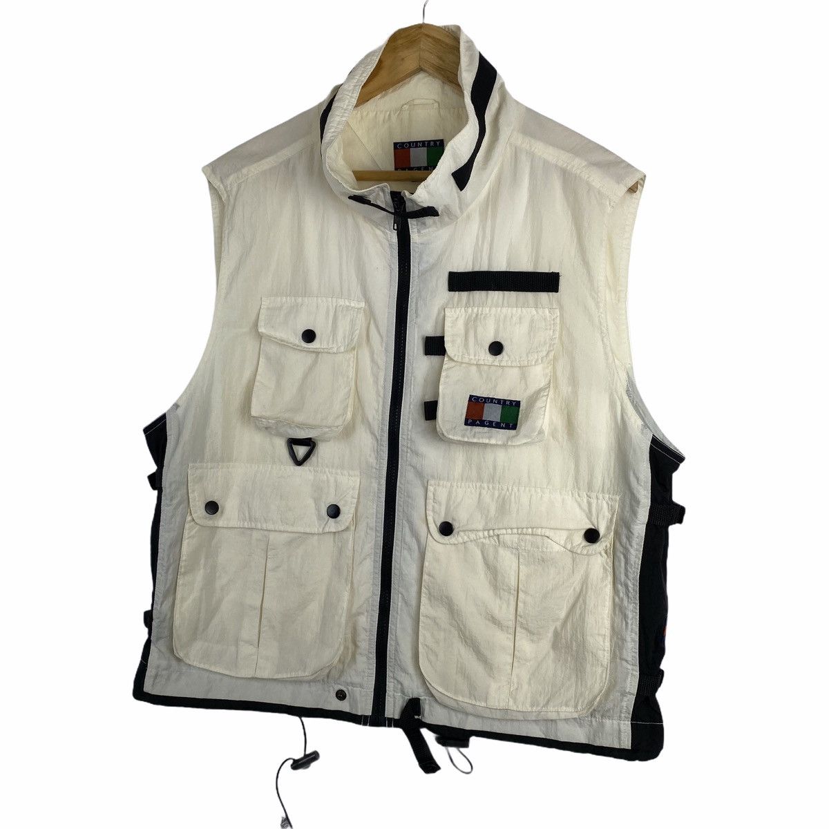 Vintage Vintage COUNTRY PAGENT Outdoor Sports Tactical Vest Jacket Size US M / EU 48-50 / 2 - 4 Thumbnail