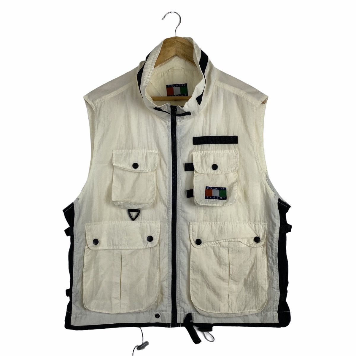Vintage Vintage COUNTRY PAGENT Outdoor Sports Tactical Vest Jacket Size US M / EU 48-50 / 2 - 1 Thumbnail