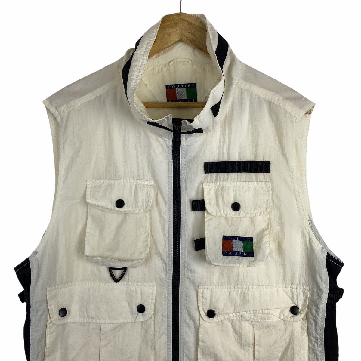 Vintage Vintage COUNTRY PAGENT Outdoor Sports Tactical Vest Jacket Size US M / EU 48-50 / 2 - 5 Thumbnail