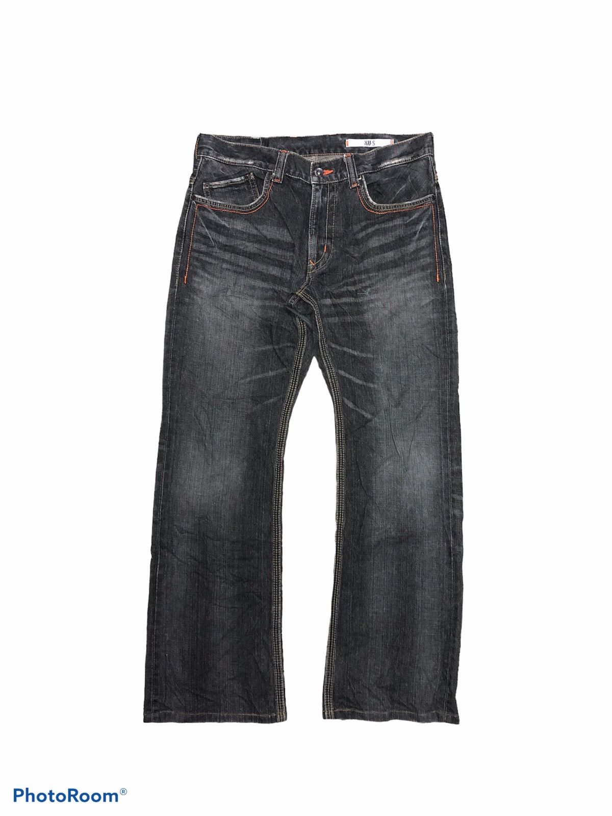 Edwin WASHED BLACK BOOTCUT EDWIN XVS DENIM Size US 34 / EU 50 - 1 Thumbnail