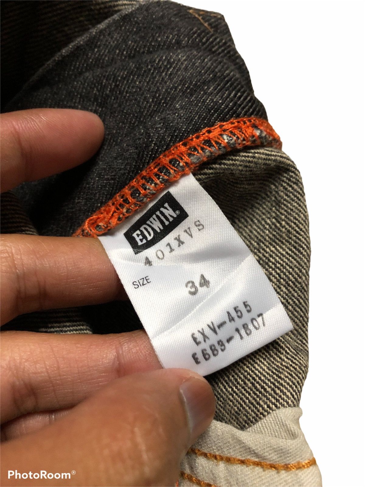 Edwin WASHED BLACK BOOTCUT EDWIN XVS DENIM Size US 34 / EU 50 - 4 Thumbnail