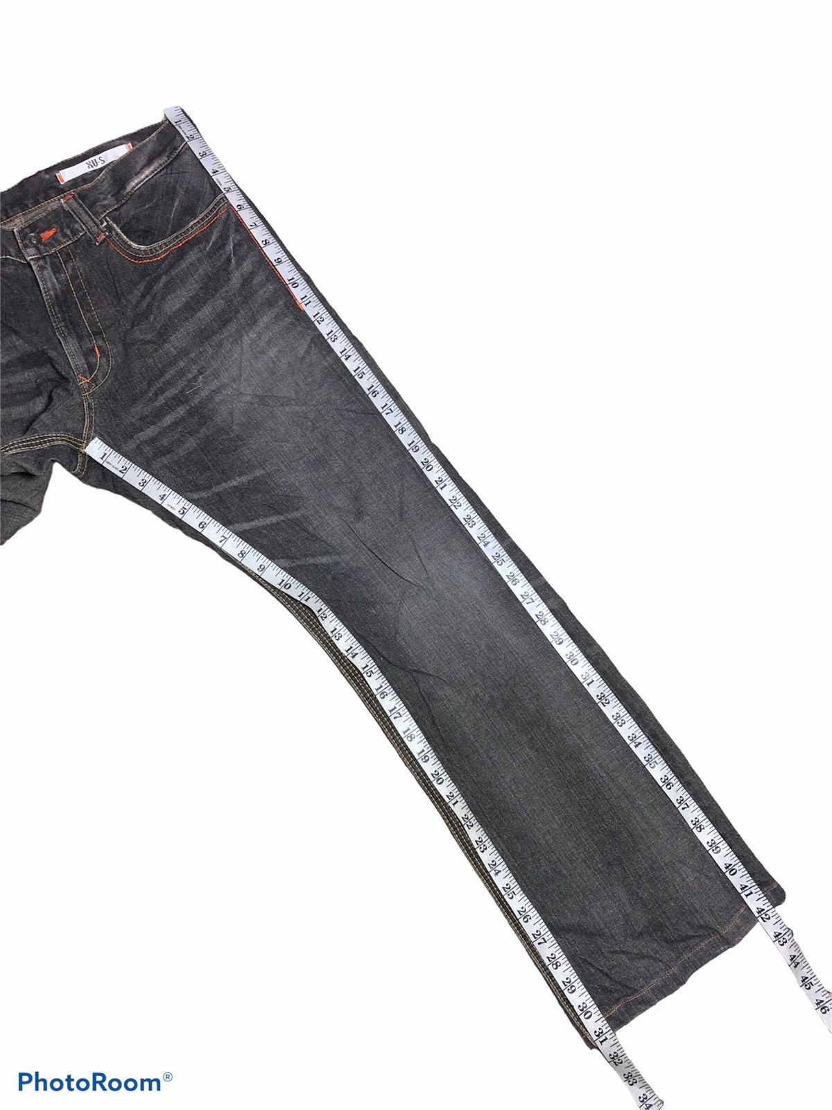 Edwin WASHED BLACK BOOTCUT EDWIN XVS DENIM Size US 34 / EU 50 - 8 Thumbnail