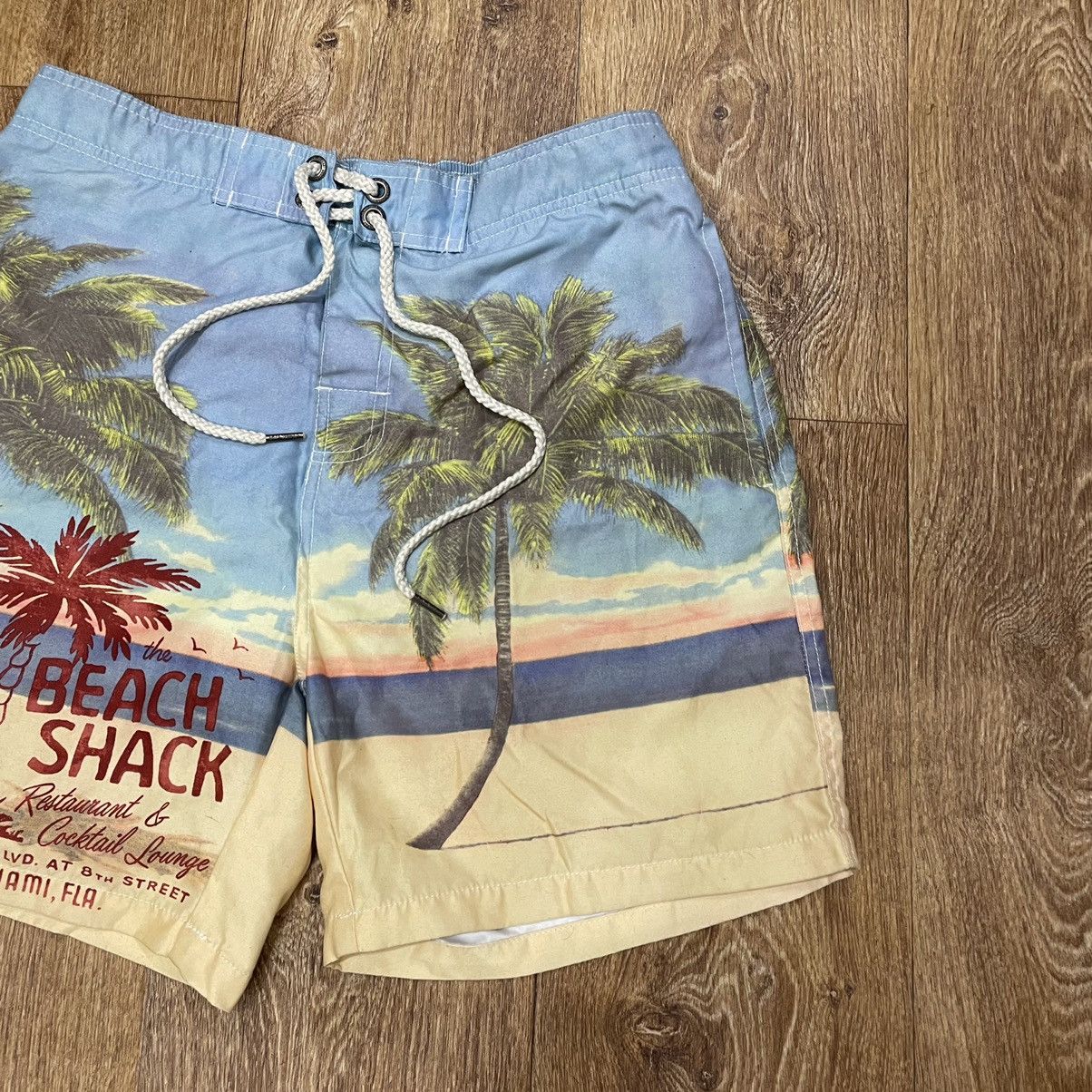 Vintage Vintage 90s Tropical Print Board Shorts Streetwear Summer 32 Size US 32 / EU 48 - 3 Thumbnail