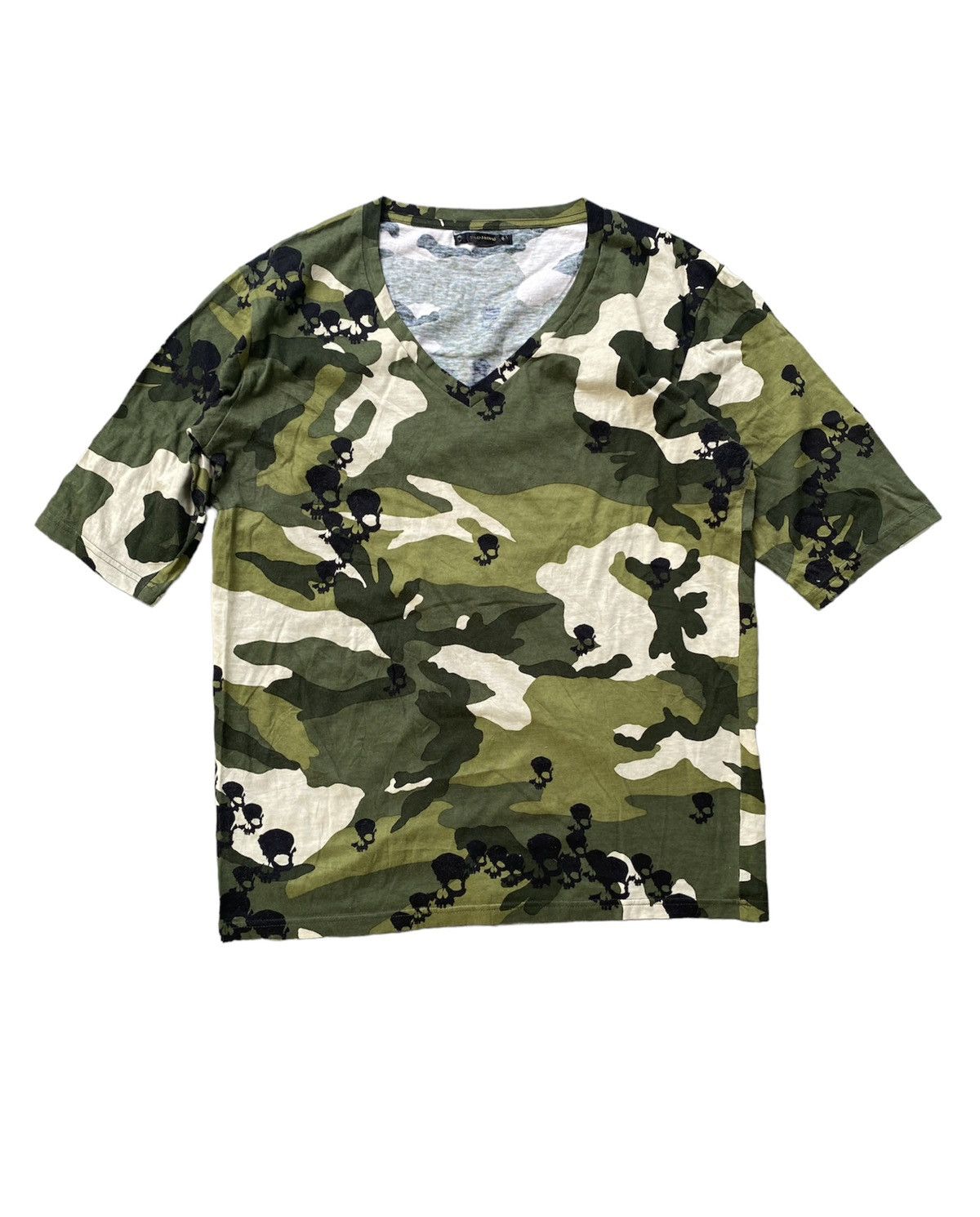 Isamu Katayama Backlash Stud Muffin Japan Skull and camo tee Size US M / EU 48-50 / 2 - 1 Thumbnail