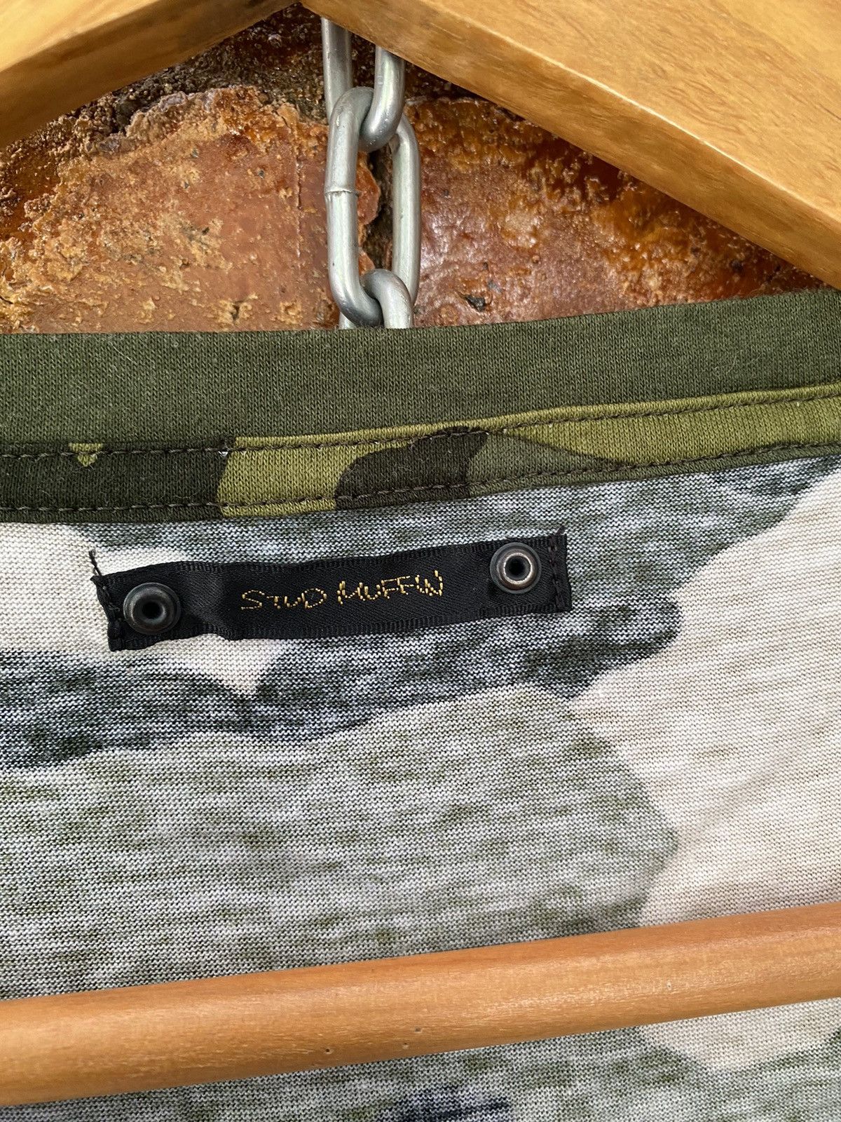 Isamu Katayama Backlash Stud Muffin Japan Skull and camo tee Size US M / EU 48-50 / 2 - 13 Thumbnail