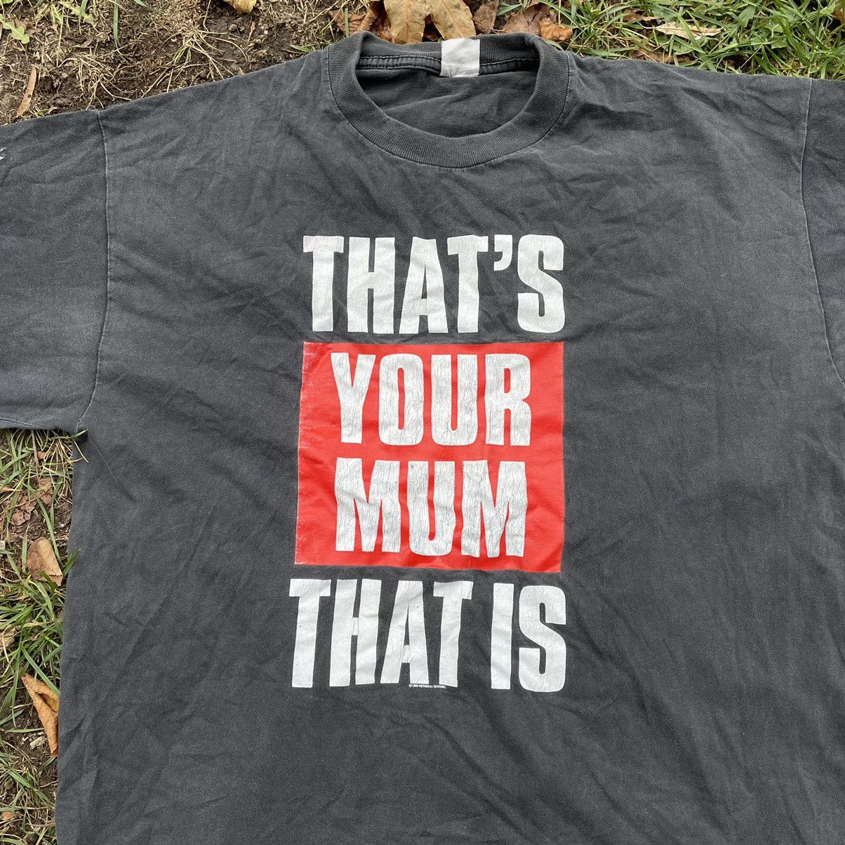 Vintage Vintage Y2K Faded Graphic Tee Humor Streetwear Tapered XL Size US XL / EU 56 / 4 - 1 Thumbnail