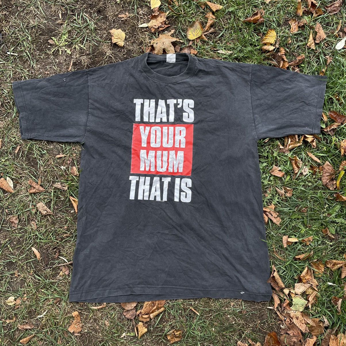 Vintage Vintage Y2K Faded Graphic Tee Humor Streetwear Tapered XL Size US XL / EU 56 / 4 - 2 Thumbnail
