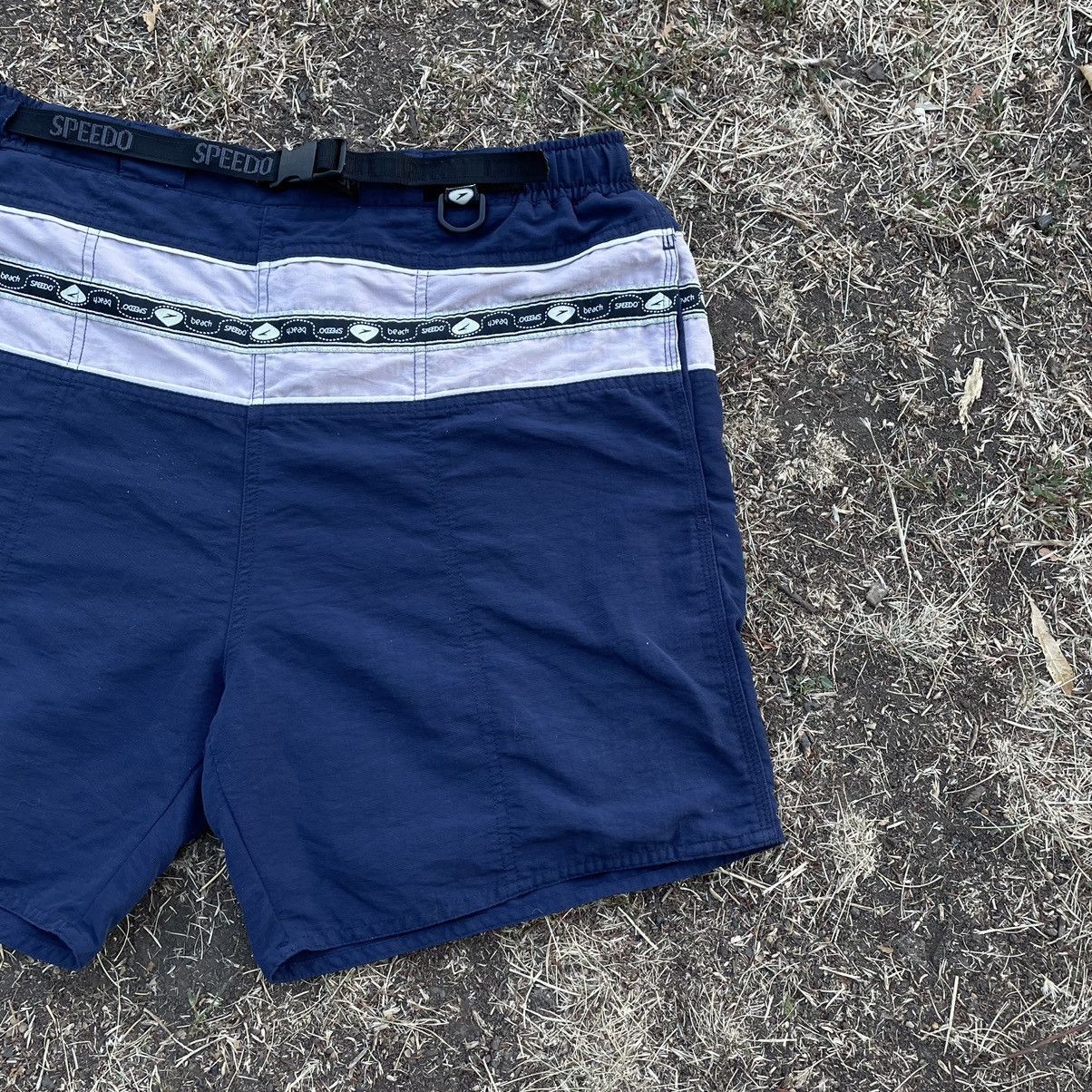 Nike Vintage 90s Speedo Tactical Shorts Streetwear Size US 32 / EU 48 - 2 Thumbnail