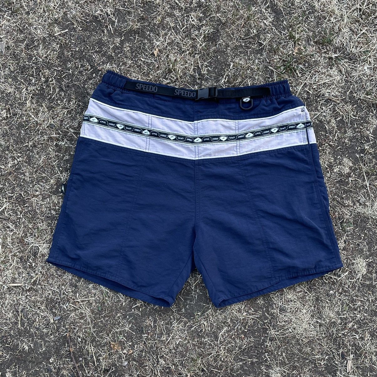 Nike Vintage 90s Speedo Tactical Shorts Streetwear Size US 32 / EU 48 - 1 Thumbnail