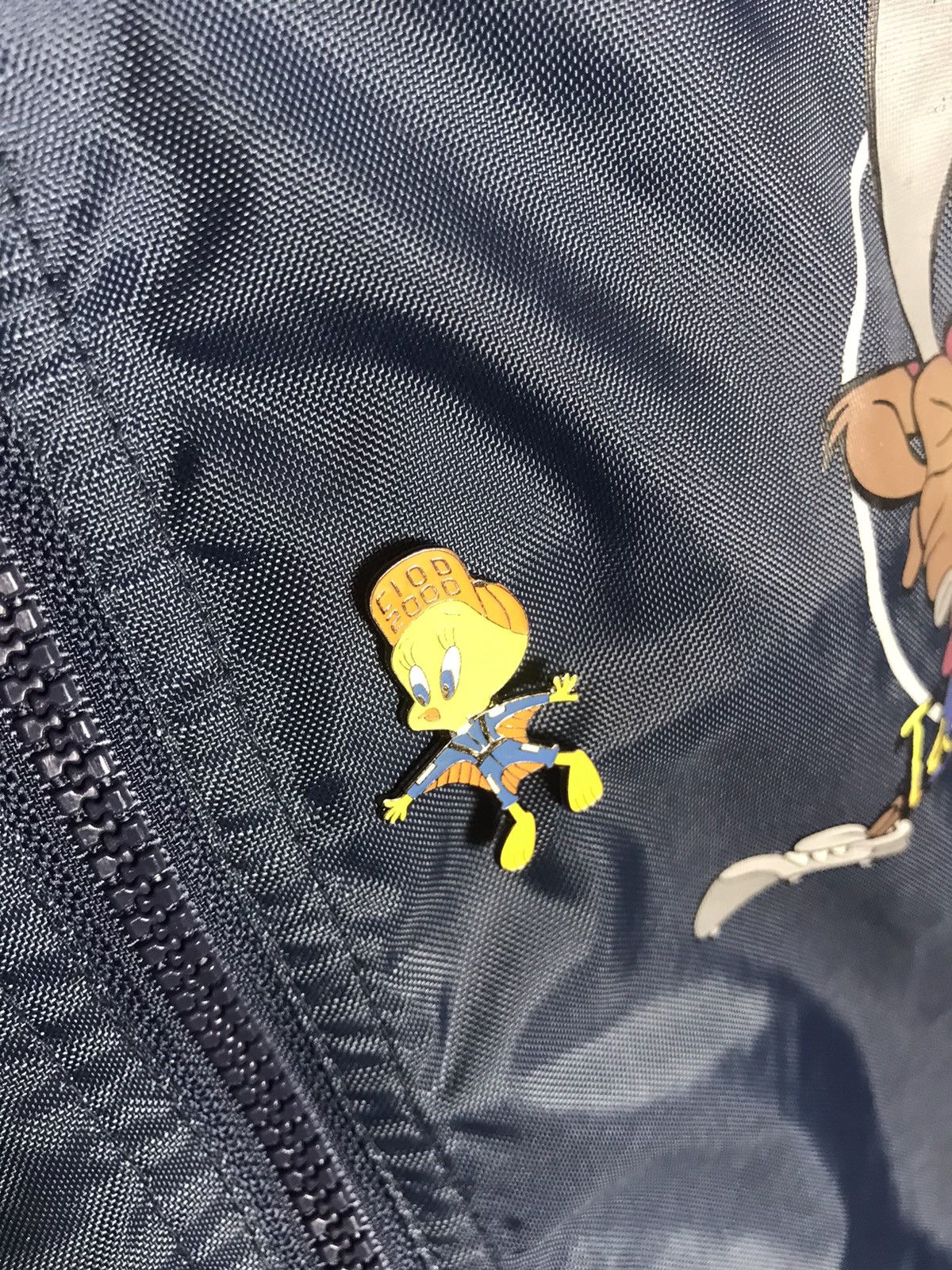Vintage 1999 Vintage 90s Looney Tunes light jacket Size US L / EU 52-54 / 3 - 4 Thumbnail