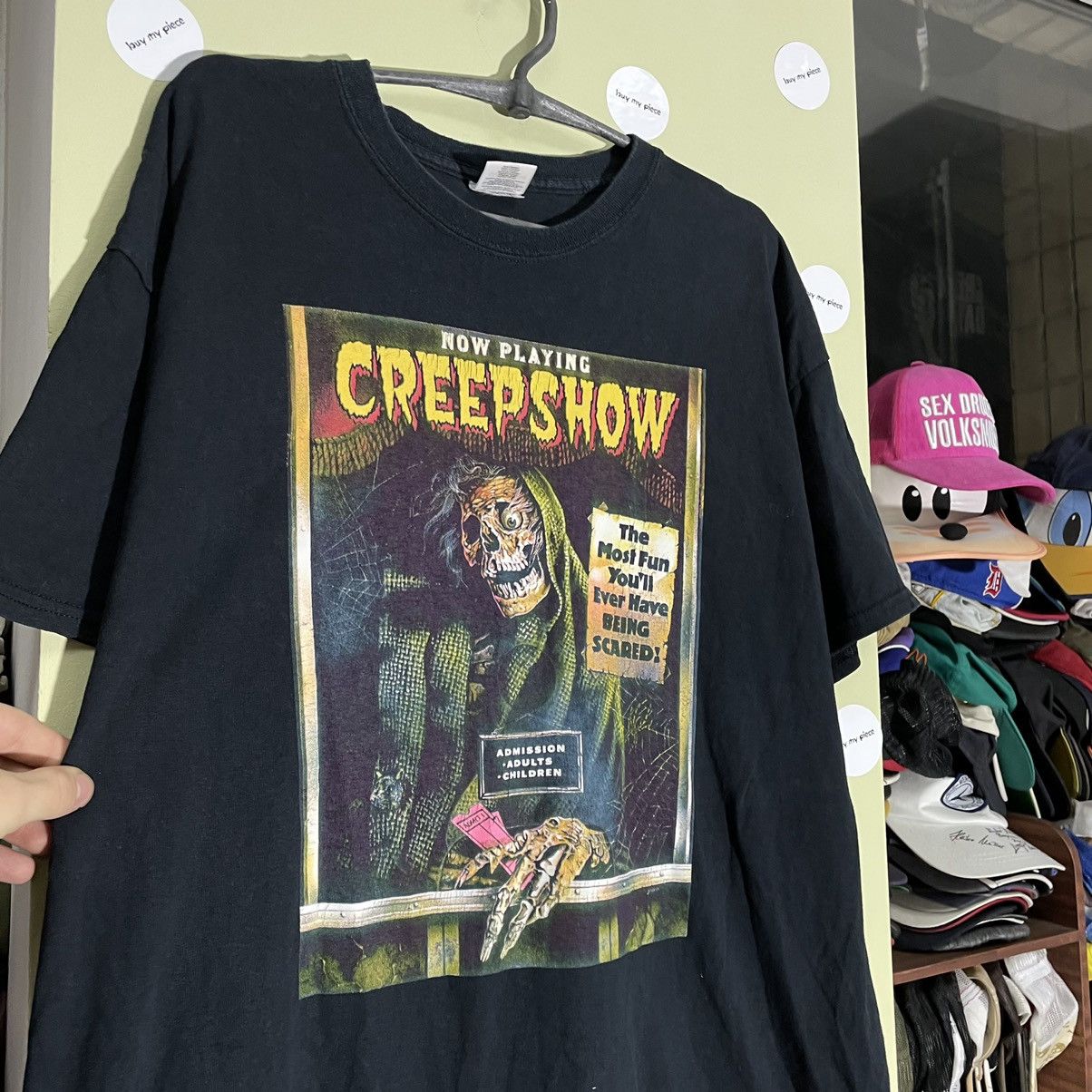 Vintage Vintage Y2K Creepshow Horror Graphic Tee Grunge Black Boxy L Size US L / EU 52-54 / 3 - 6 Thumbnail