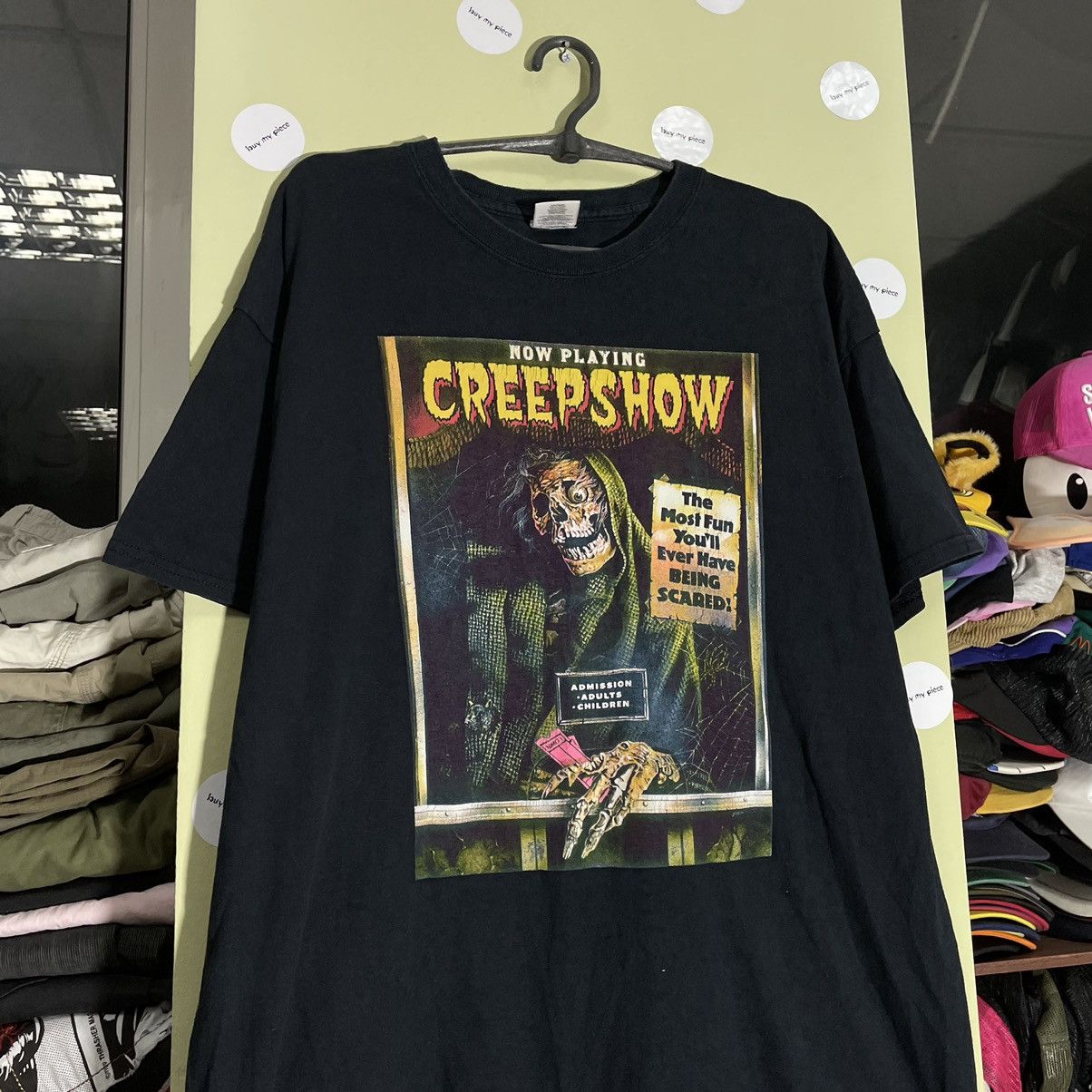 Vintage Vintage Y2K Creepshow Horror Graphic Tee Grunge Black Boxy L Size US L / EU 52-54 / 3 - 5 Thumbnail