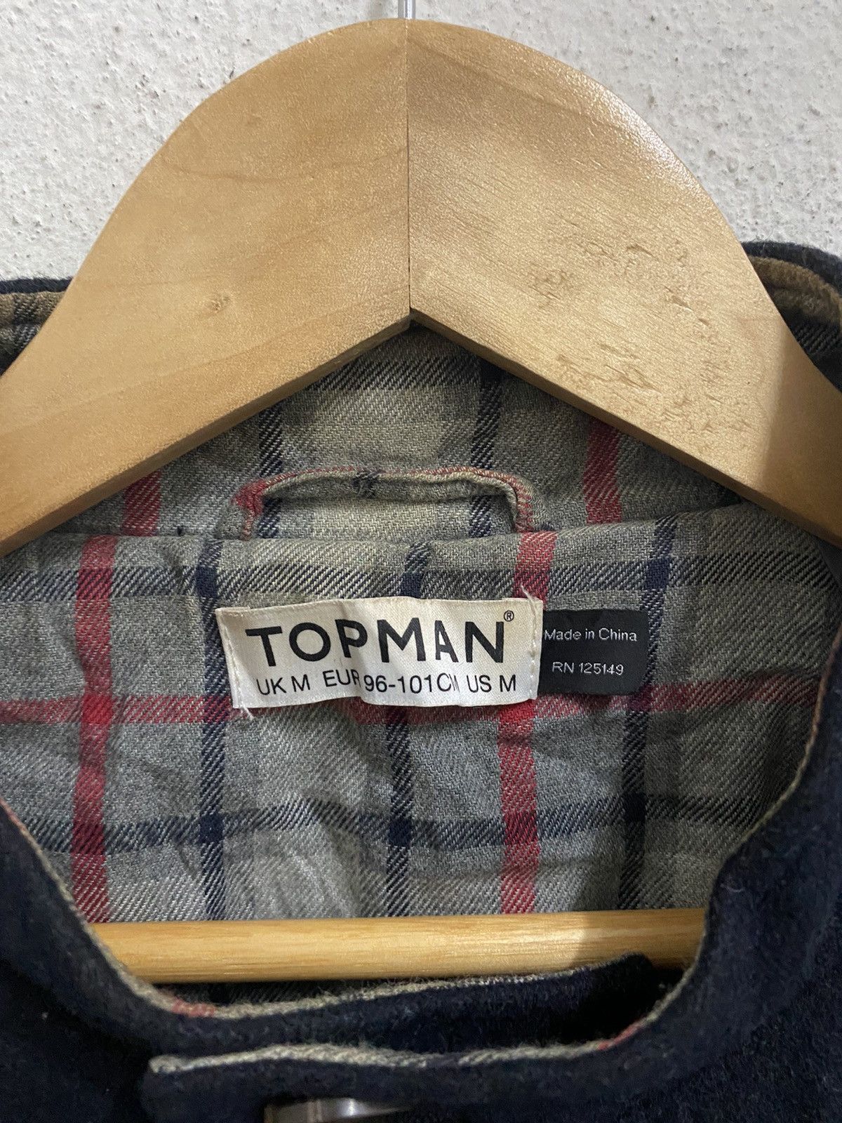Topman TOPMAN Casual Fashion Designer Wool Bomber Jacket Size US M / EU 48-50 / 2 - 6 Thumbnail