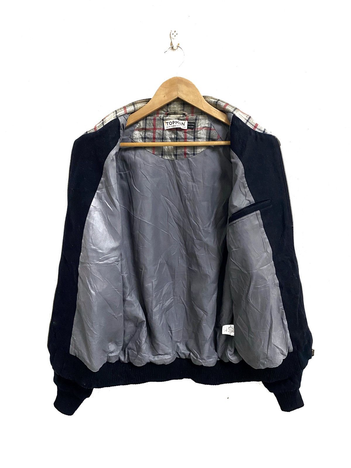 Topman TOPMAN Casual Fashion Designer Wool Bomber Jacket Size US M / EU 48-50 / 2 - 3 Thumbnail