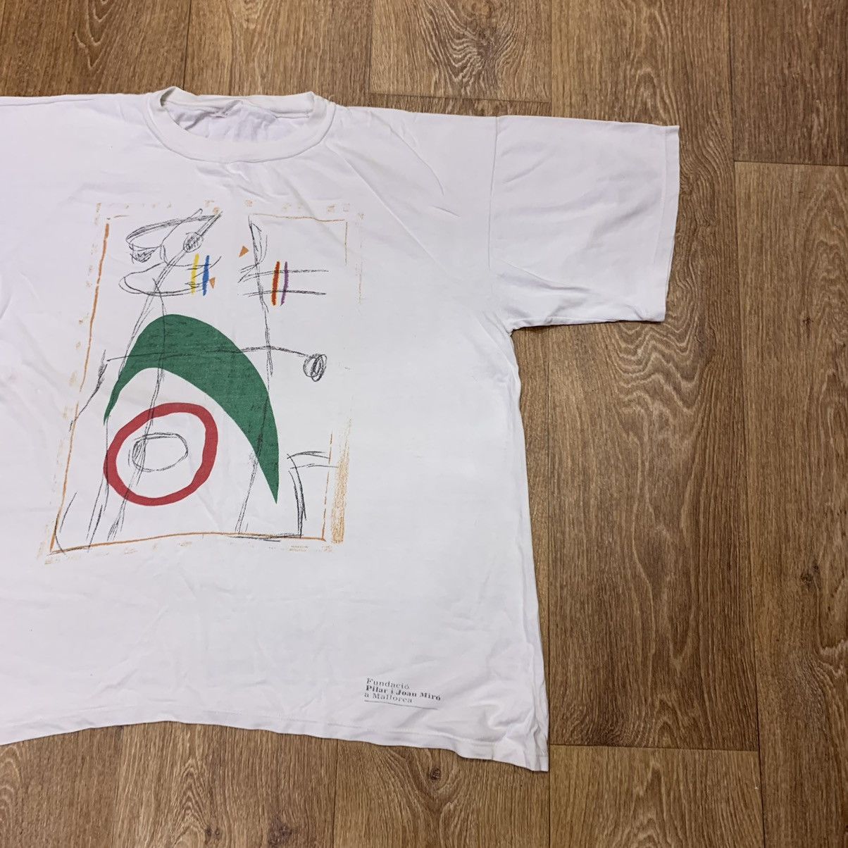 Vintage Vintage 90s Graphic Tee Art Abstract Streetwear Skate XL Size US XL / EU 56 / 4 - 3 Thumbnail