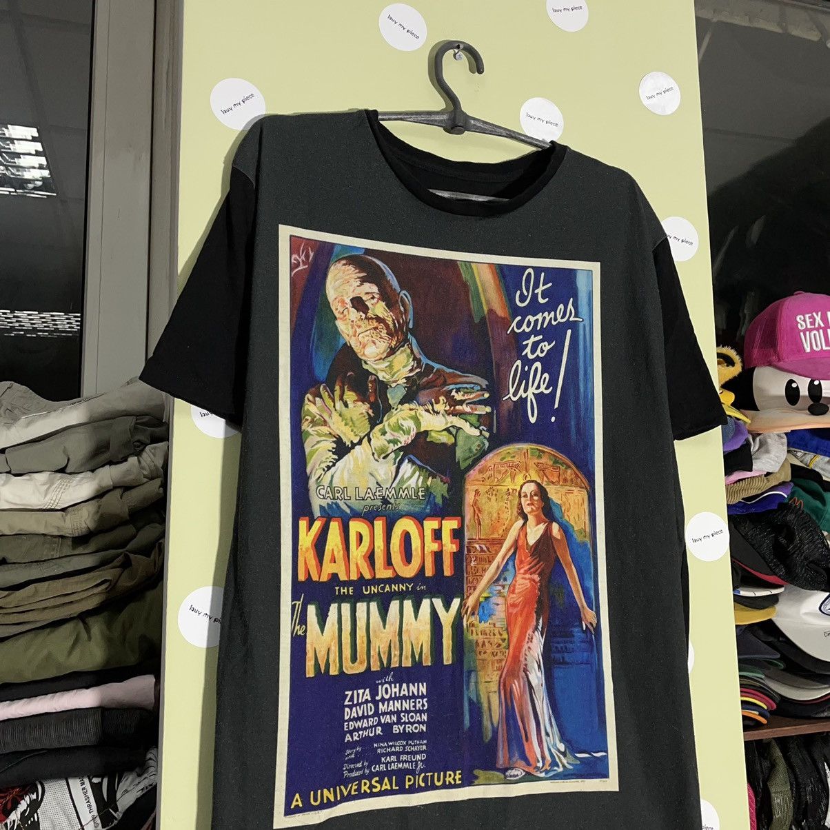 Vintage Vintage The Mummy Graphic Tee Horror Movie Poster Grunge L Size US L / EU 52-54 / 3 - 5 Thumbnail