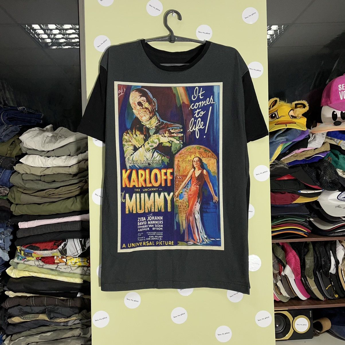 Vintage Vintage The Mummy Graphic Tee Horror Movie Poster Grunge L Size US L / EU 52-54 / 3 - 1 Thumbnail