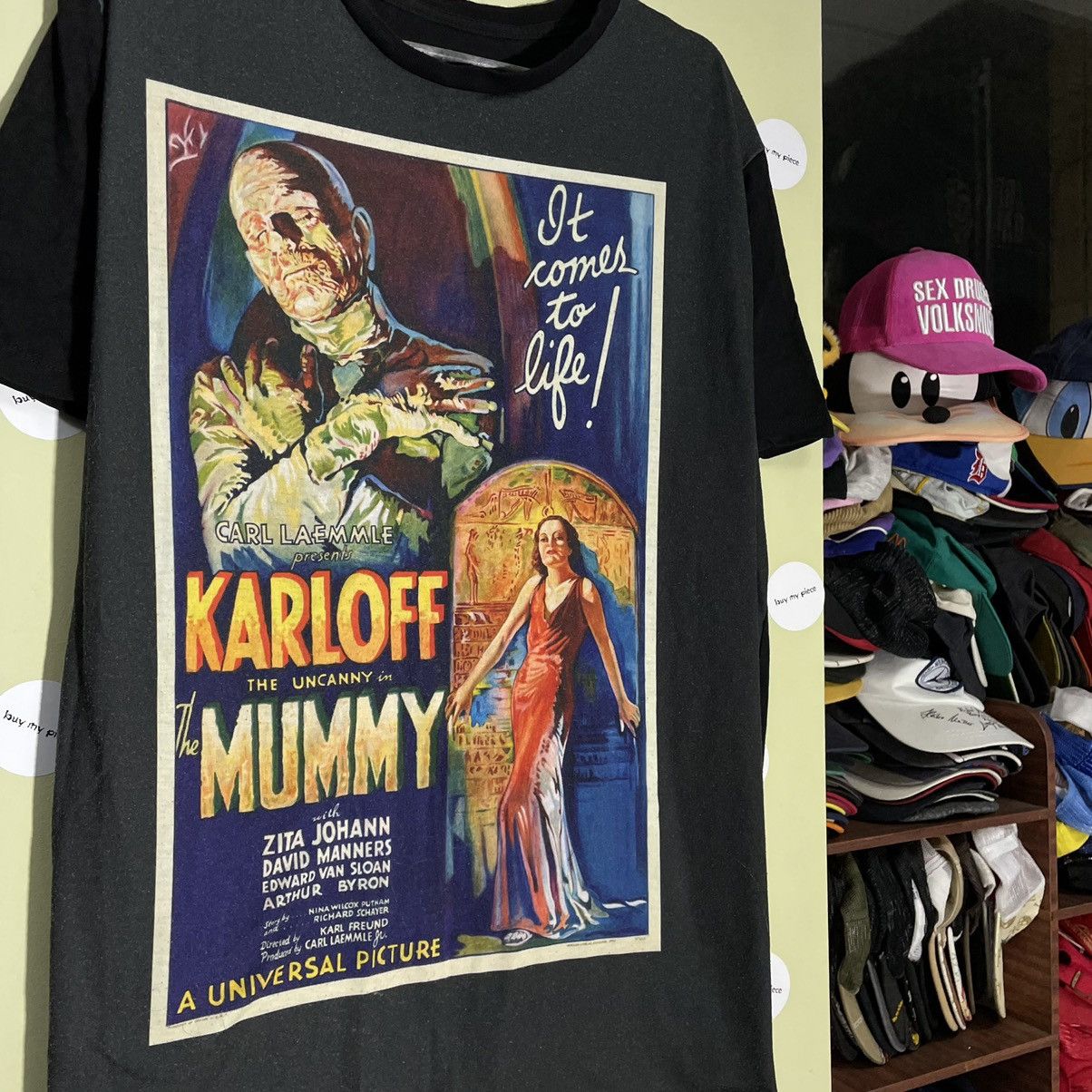 Vintage Vintage The Mummy Graphic Tee Horror Movie Poster Grunge L Size US L / EU 52-54 / 3 - 2 Thumbnail