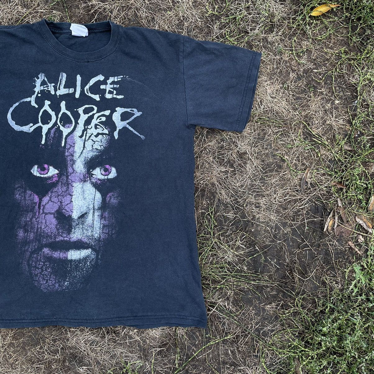 Vintage Vintage 90s Alice Cooper Band Tee Sun Faded Grunge Logo XL Size US XL / EU 56 / 4 - 3 Thumbnail