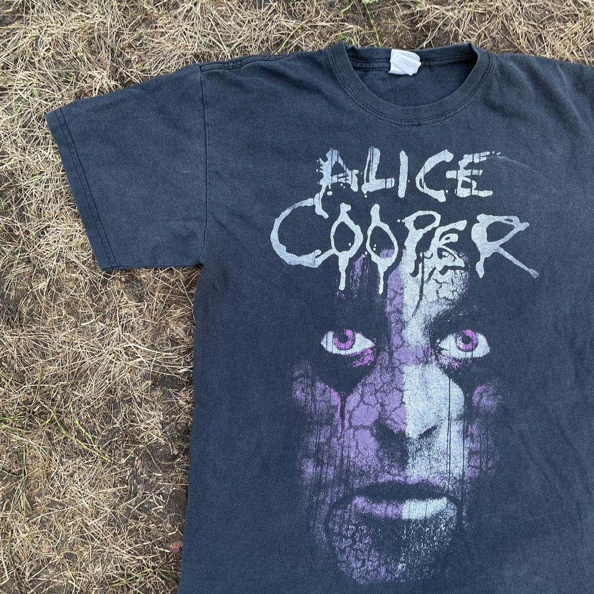 Vintage Vintage 90s Alice Cooper Band Tee Sun Faded Grunge Logo XL Size US XL / EU 56 / 4 - 2 Thumbnail