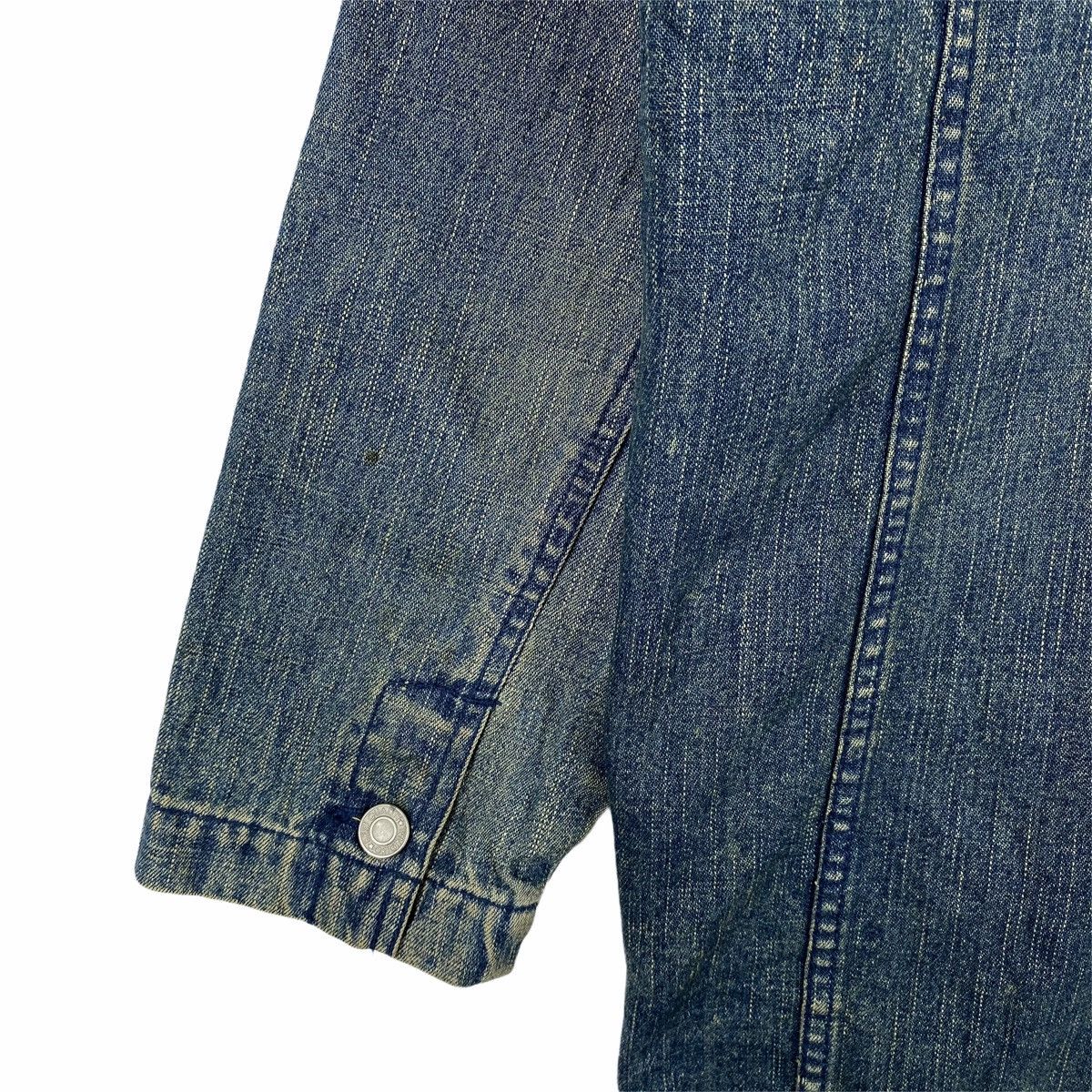 Japanese Brand × Vintage Vintage HELLO GEM Japanese Brand Worker Denim Jeans Jacket Size US L / EU 52-54 / 3 - 9 Thumbnail