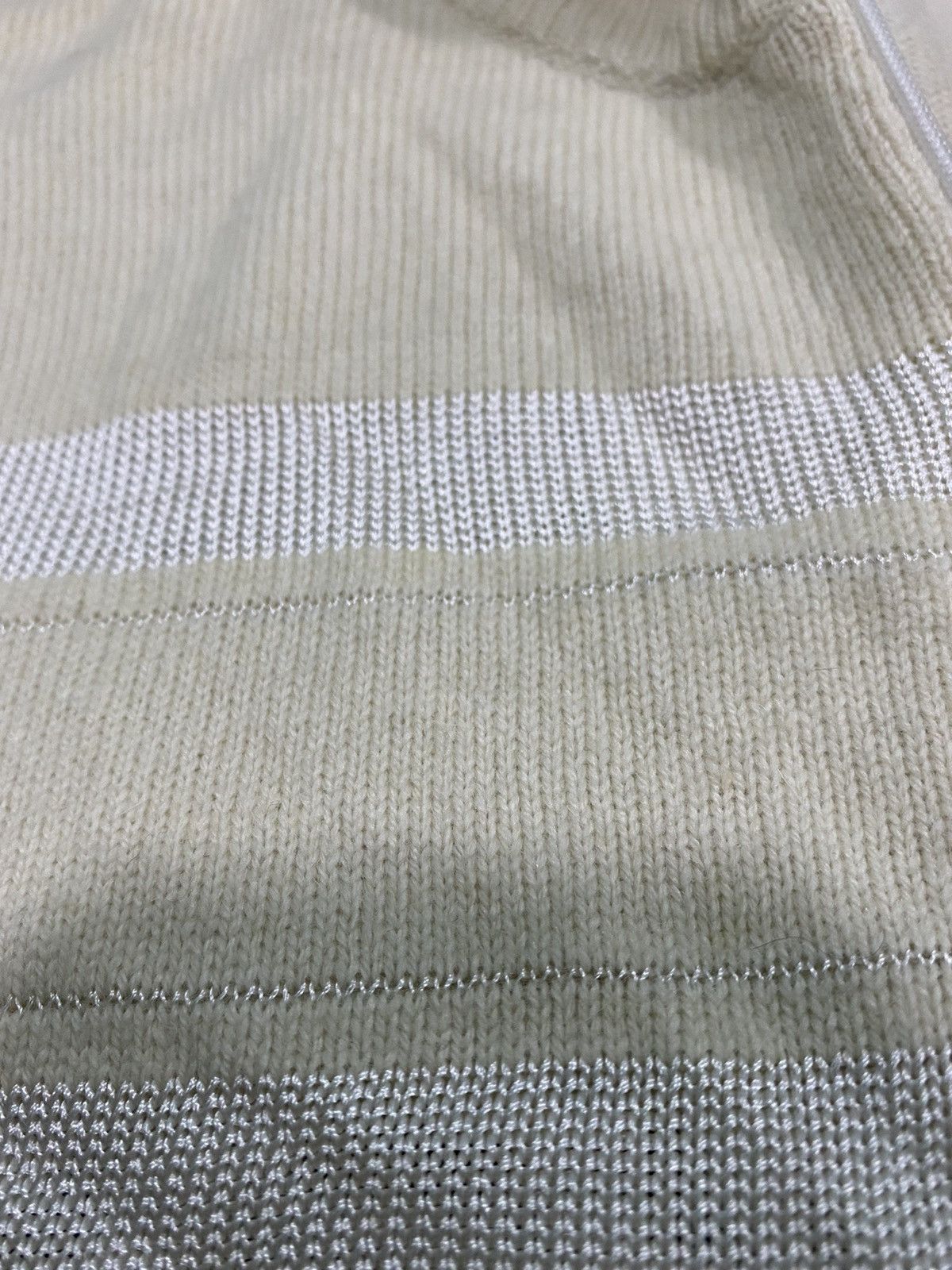 Yohji Yamamoto Yohji Yamamoto AAR Wool stripe zipper Size US M / EU 48-50 / 2 - 7 Thumbnail