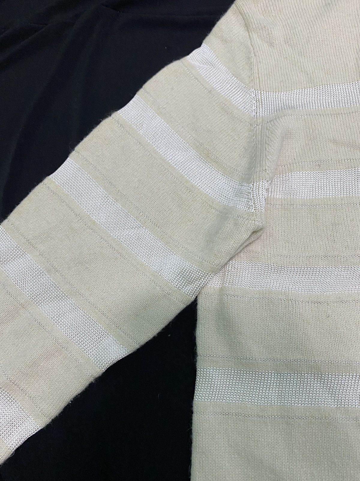 Yohji Yamamoto Yohji Yamamoto AAR Wool stripe zipper Size US M / EU 48-50 / 2 - 4 Thumbnail