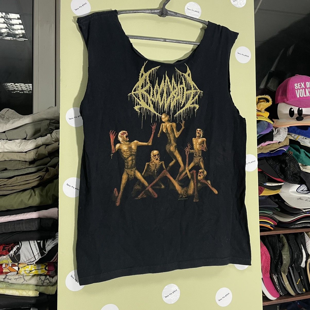 Band Tees Vintage Y2K Skulls Dead Face Vamp Horror Tee Rock Streetwear Size US M / EU 48-50 / 2 - 2 Thumbnail