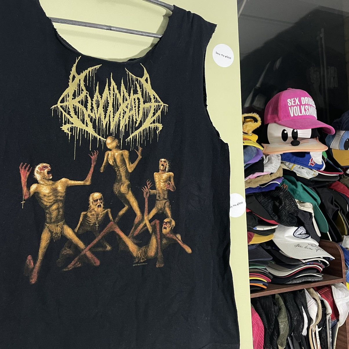 Band Tees Vintage Y2K Skulls Dead Face Vamp Horror Tee Rock Streetwear Size US M / EU 48-50 / 2 - 5 Thumbnail