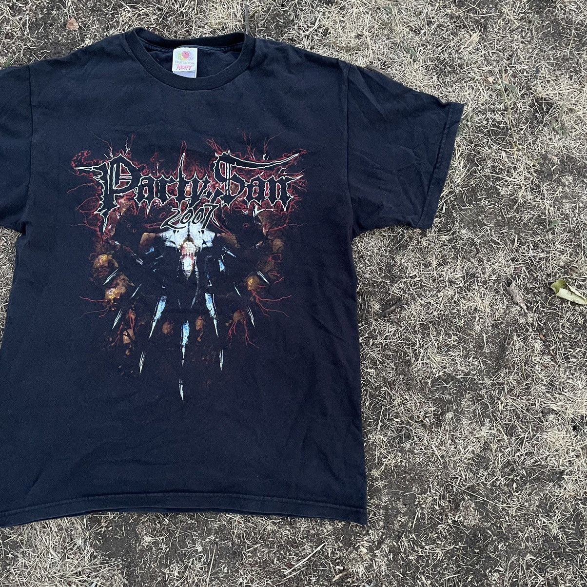 Vintage Vintage Y2K Graphic Tee Dark Horror Band Print Grunge Slim L Size US L / EU 52-54 / 3 - 2 Thumbnail