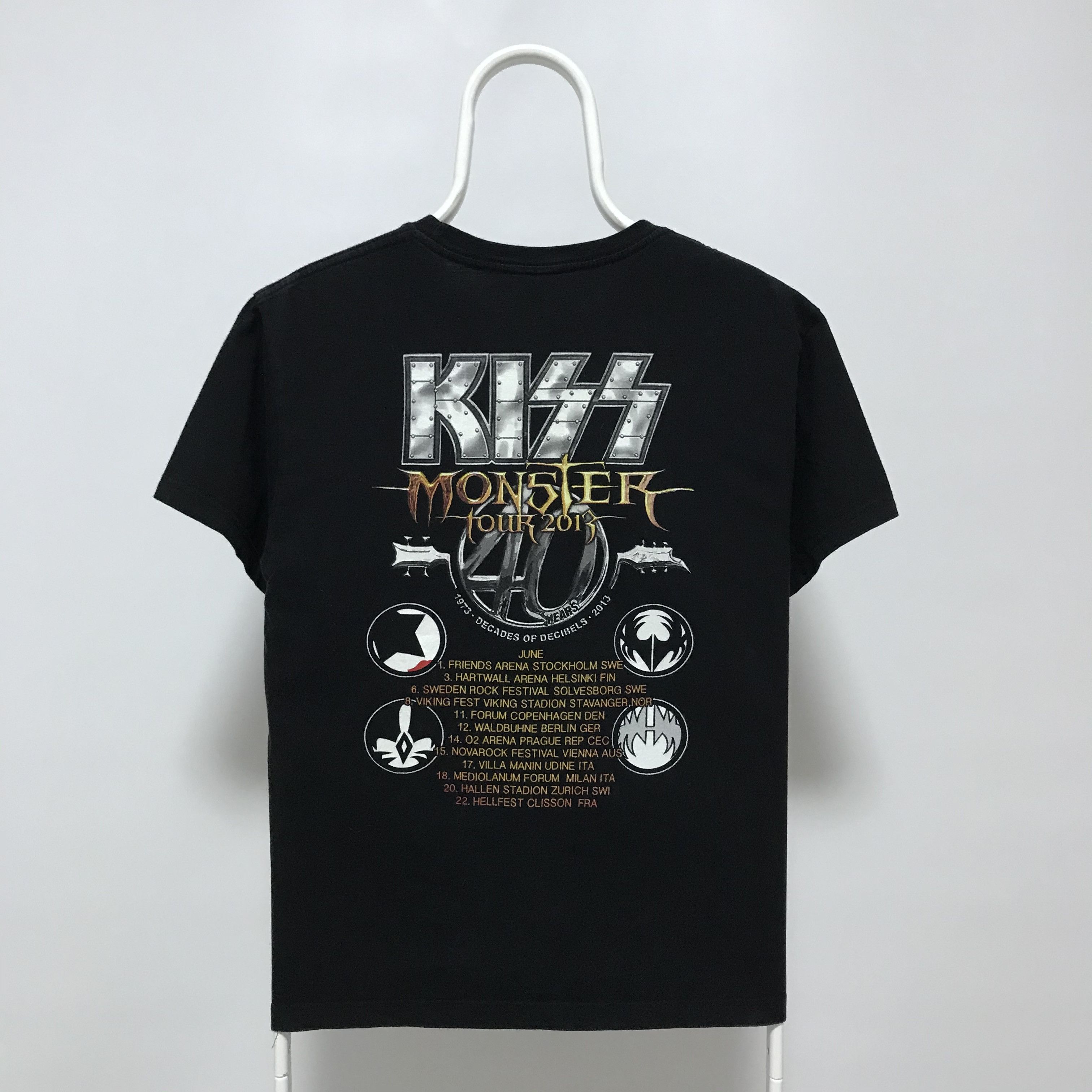 Band Tees KISS Monster 2013 Tour T-Shirt Band Tee Rock 40 Mears 1973 Size US M / EU 48-50 / 2 - 2 Thumbnail