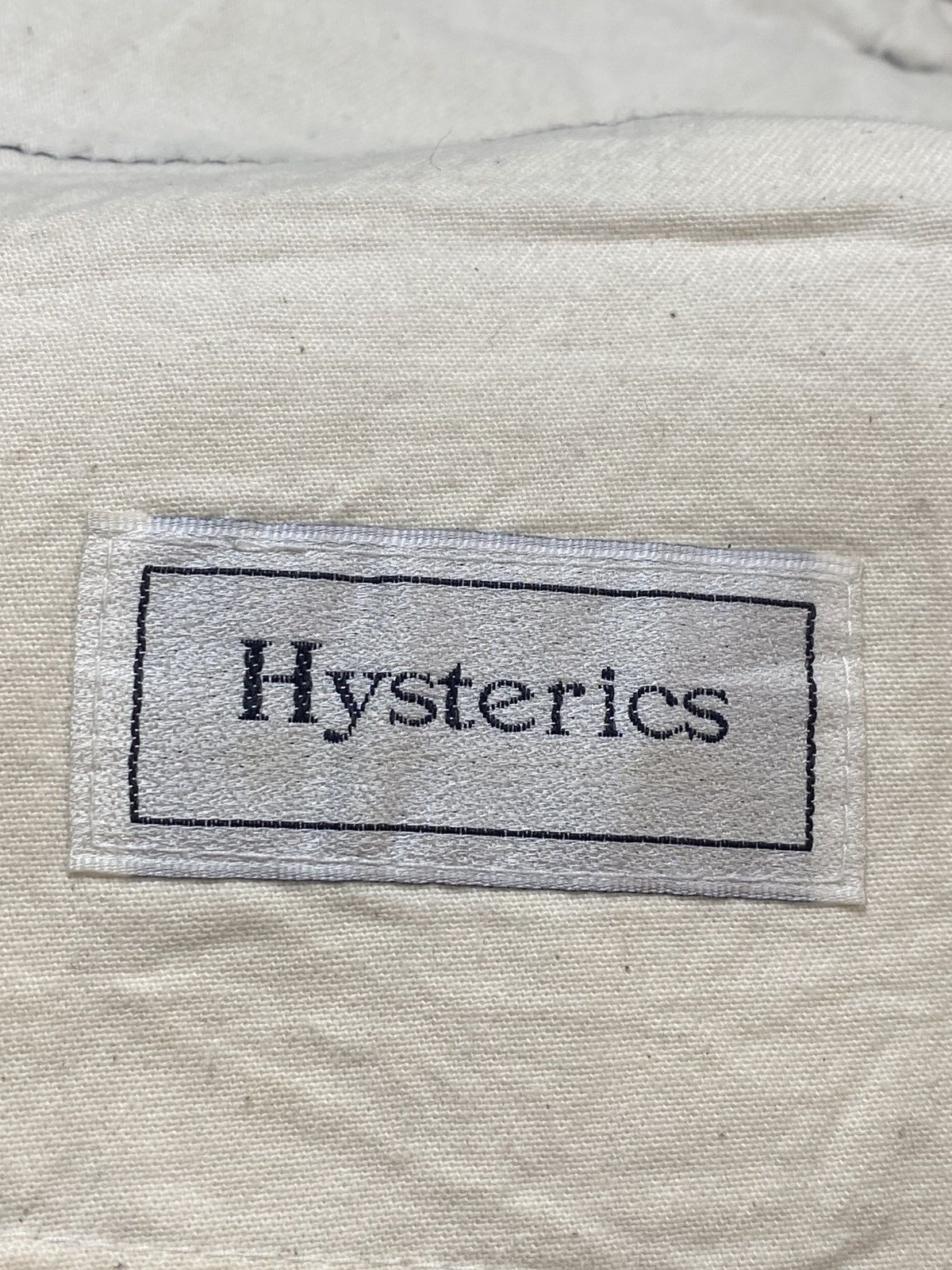 Hysteric Glamour 1990s Hysteric Glamour XXX Typewriter Denim Pants Size US 28 / EU 44 - 10 Thumbnail