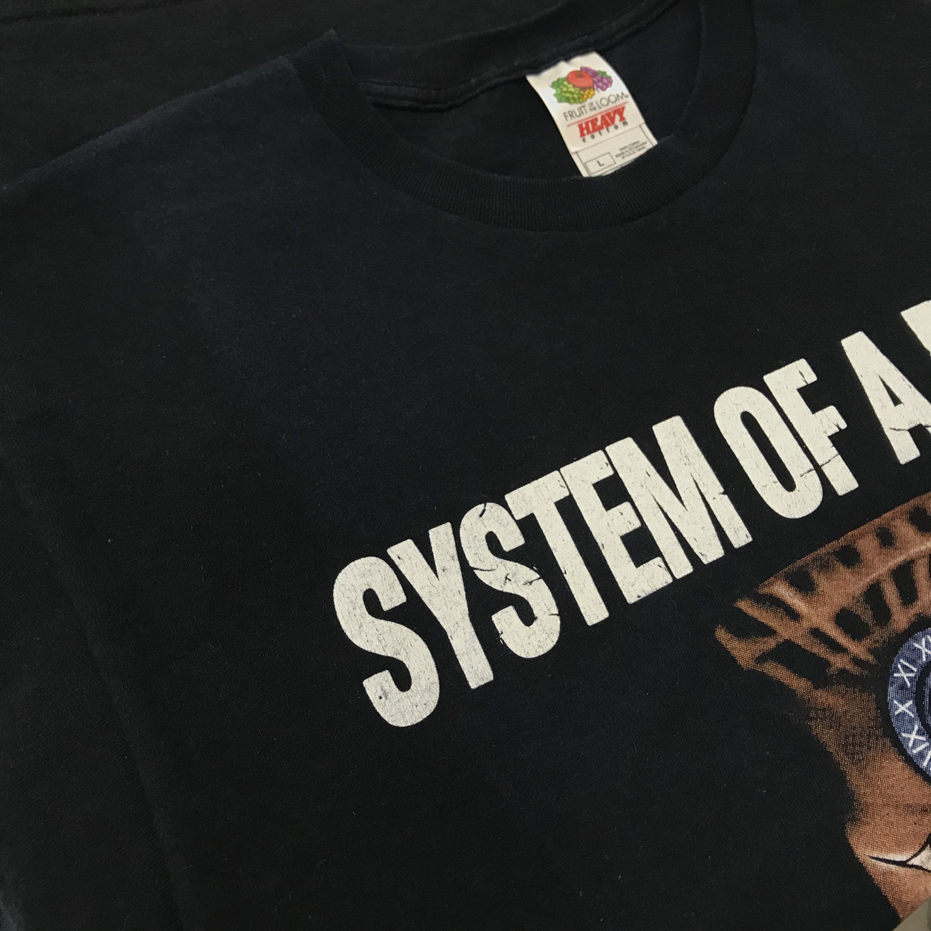 Band Tees SYSTEM OF A DOWN 2005 Vintage T-Shirt Rock Band Tee 90s Rar Size US L / EU 52-54 / 3 - 8 Thumbnail